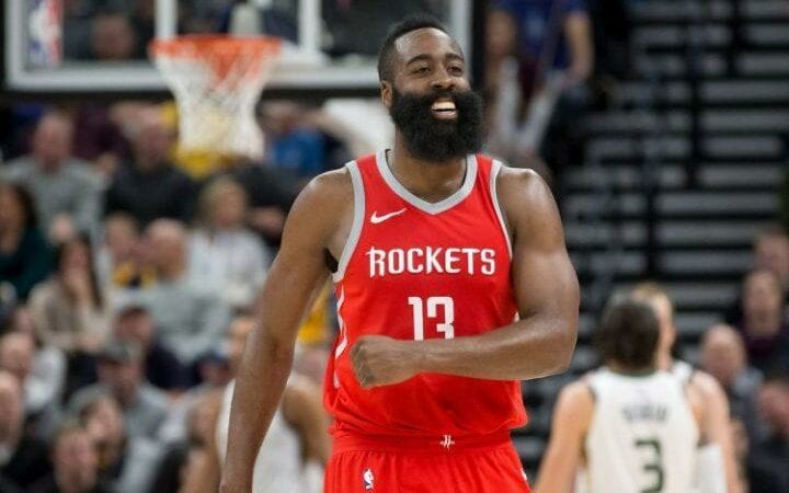 Džeimss Hārdens Rockets NBA Sportazinas.com